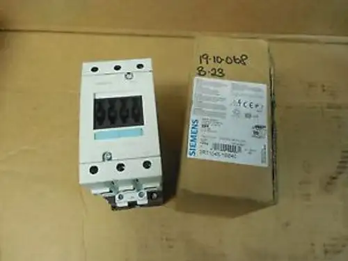 SIEMENS 3RT1045-1BB40 24V 3 POLE CONTACTOR