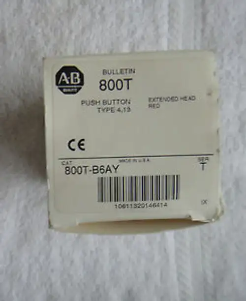 Allen Bradley Switch Selector 800T-B6Ay Ser T