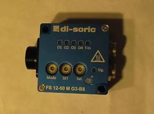 Di-Soric Fs 12-50 M G3-B8 4-Channel 3D Colour Color Sensor