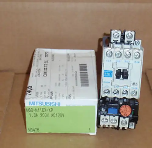 Mso-N11Cx-Kp-1.3A-Ac120V Mitsubishi In Motor Starter Mson11 Ms0N11
