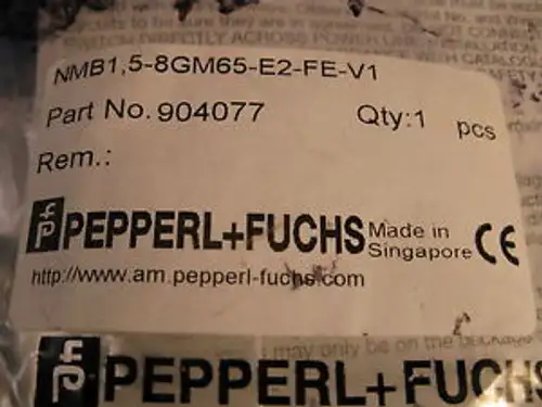 Sensore di prossimità Pepperl + Fuchs Nmb1.5-8Gm-65-E2-Fe-V1 904077