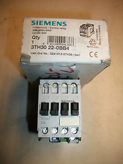 Siemens 3Th30 22-0Bb4 控制繼電器