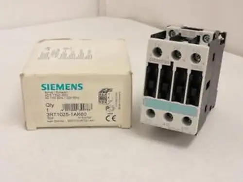 Siemens 3Rt1025-1Ak60 3P 35A 600Vac 120V@60H Contactor