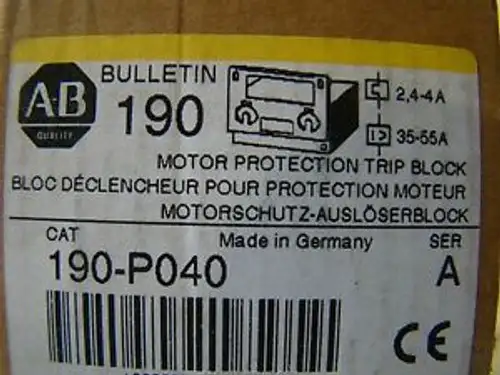 Allen-Bradley 190-P040