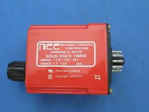 Ncc T2K-120-461 Solid State Timer