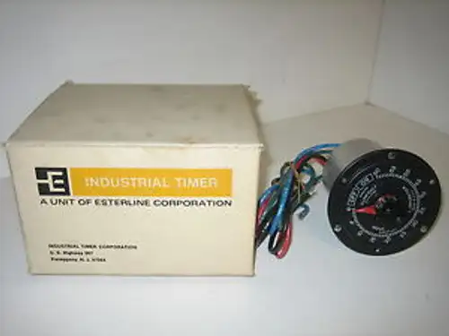 Nos Esterline Corp / Industrial Timer 60 Min Timer Rs-60M Rs60M 120V 60Hz