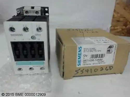 Siemens 3Rt1035-1Ak60 110/-120 V 接觸器