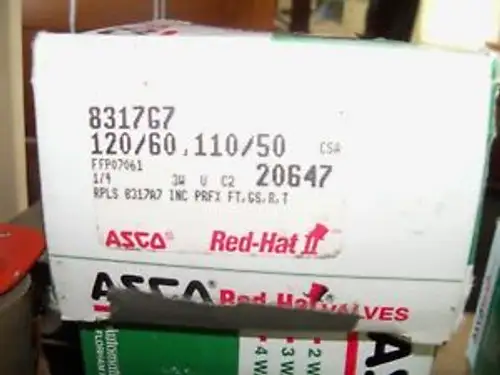 Asco Solenoid Valve 8317G7 1/4 Pipe Hh2-2