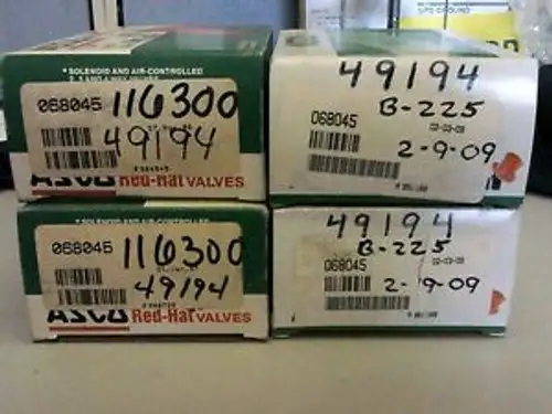 4 Asco 068045 Rebuild Kits