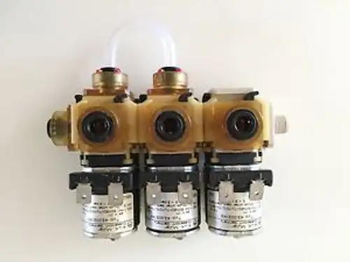 A.U.K. Muller Solenoid Valves 48.003146 24V W/ 2604312R Valve Block Y88-Y89-Y126
