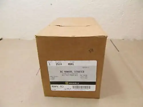 1 Square D 2510-Mba1 2510Mba1 Ac Manual Starter Nema Size M-0 Series C