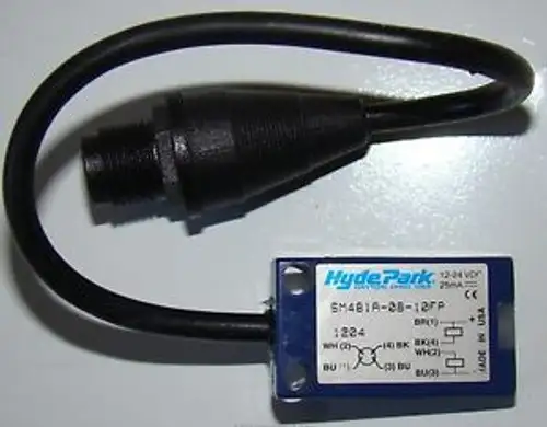 Hydepark Thru-Beam Sensor Reciever Ultrasonic Sm481A-08-10Fp