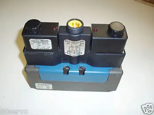 Rexroth 4 Way Ported Ceram Valve #Gs020052-00707 110Vac 2 Position Valve