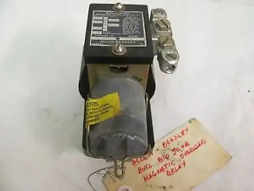 Allen Bradley 810-J04B Magnetic Overload Relay 600 Volts Max. X-67415 Coil
