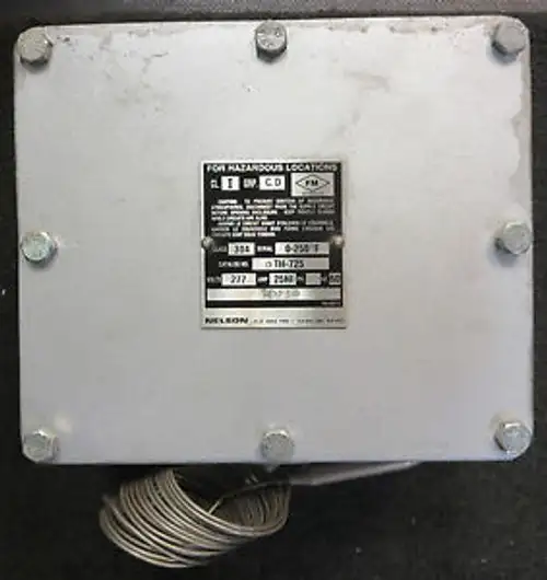Nelson Th-725 Hazardous Location Temperature Control
