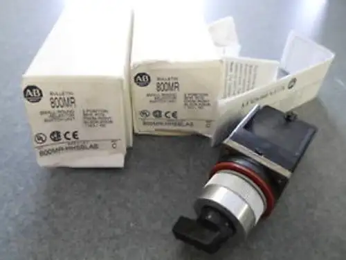 Allen Bradley Ab 800Mr-Hh5Blas Ser C Small Round Selector Switch Unit