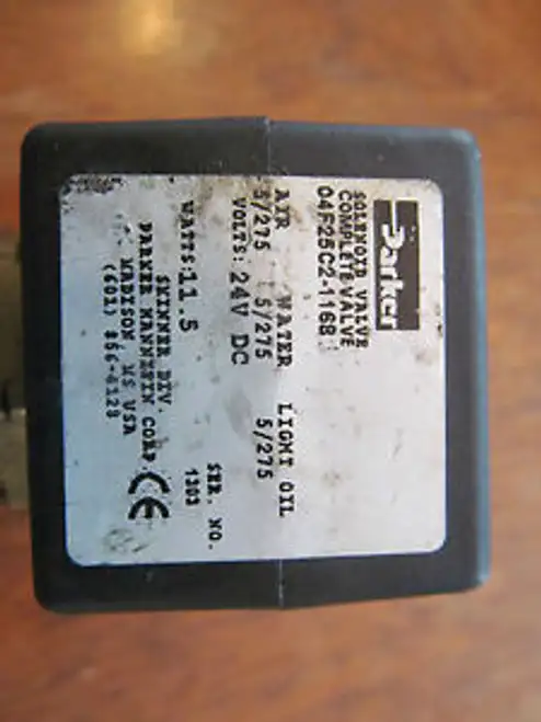 Parker Solenoid Valve 04F25C2-1168