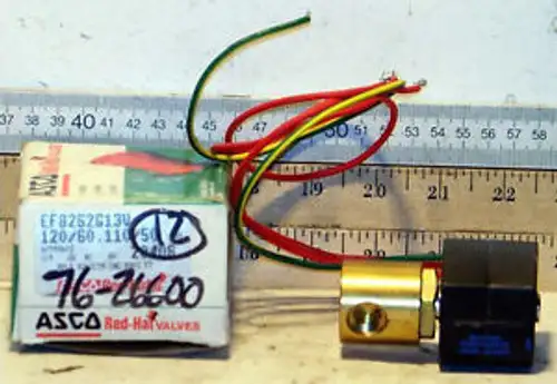 1 Asco Ef8262G13V Magnetventil
