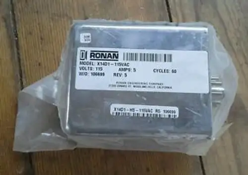 Ronan X14D1-115Vac 115V 5 Amp Relay