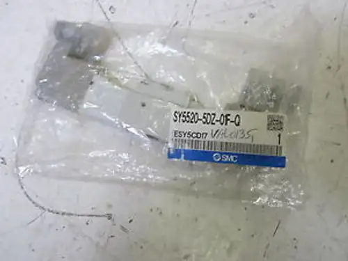 Elettrovalvola Smc Sy5520-5Dz-01F-Q da 24 V in un sacchetto
