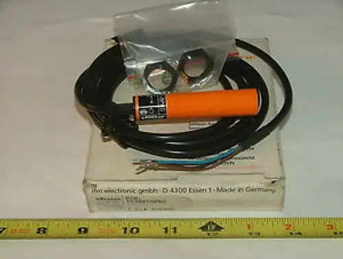 Induct Prox Sensor Efector IG-3005-BPKG 10-36VDC 250mA 5MM RNGE 18MM DIA. PNP NO