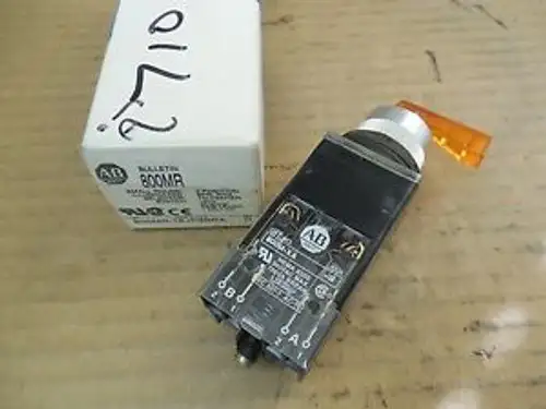 Allen Bradley Selector Switch 800Mr-16Jp9Bra 120V Series D