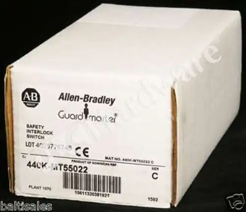 Allen Bradley 440K-Mt55022 /C Tongue Switch Mt-Gd2 3 N.C. 1 N.O. 1/2In Npt