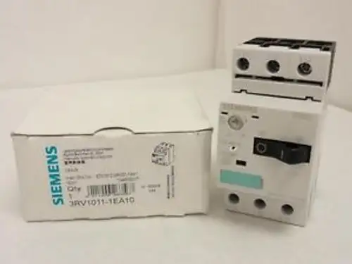 Siemens 3Rv1011-1Ea10 2.8-4A 3P 600V Manual Starter/Protector