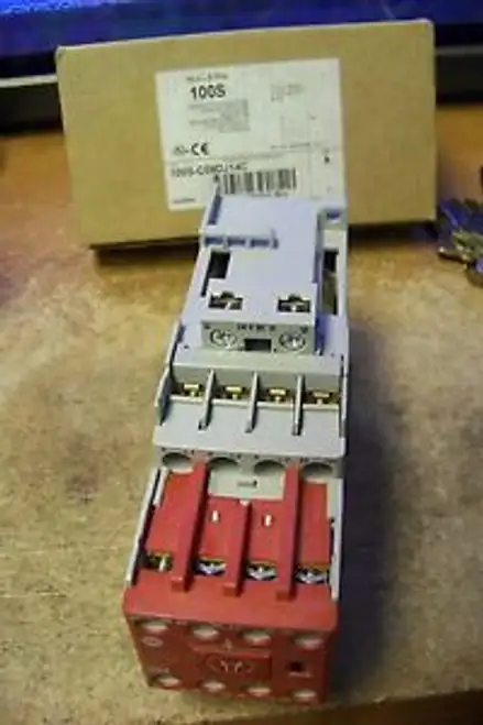 Allen-Bradley 100S-C09Dj14C 9A 24V DC 安全接触器