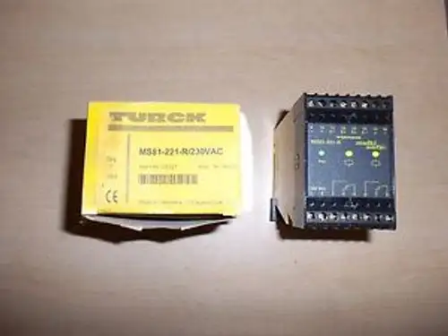 Turck MS81-221-R/230Vac Safety Relay