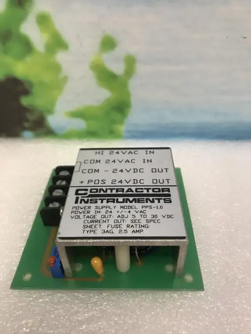 Contractor Instruments Pps-1.0 Power Supply