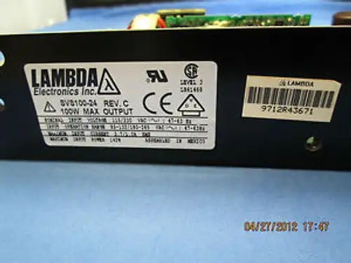 Lambda Power Supply Svs100-24