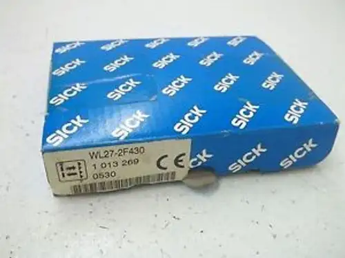 Sick WL27-2F430 光電傳感器