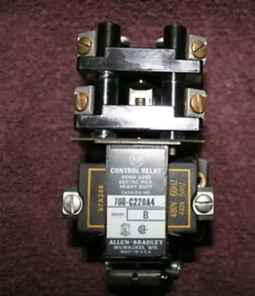 700-C220A4 Type C Series B Ac Relay 4 Pole 2Nc- 2No 440/480V 50/60Hz