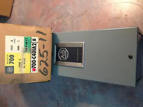 700-C401A2 Allen Bradley Relay 240V 4 Pole No
