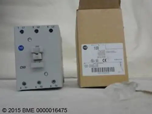 Allen Bradley 100-C60Dj00 3 cực chính 24Vdc công tắc tơ