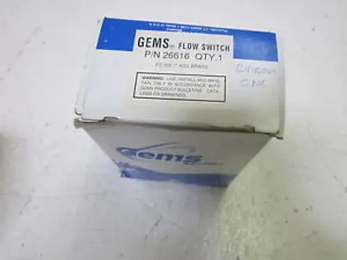 GEMS 26616 FLOW SWITCH 240VAC