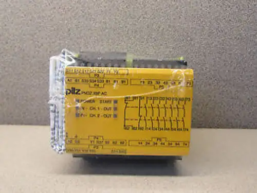 PILZ PNOZ X9P SAFETY RELAY 24DC-24-240VACDC