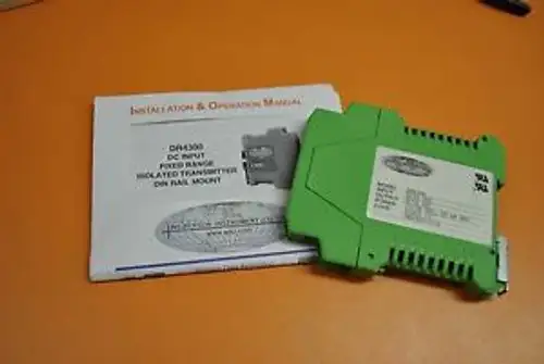 WILKERSON INSTRUMENT DC INPUT ISOLATION TRANSMITTER DR4300 DR4300-15-H 24VDC