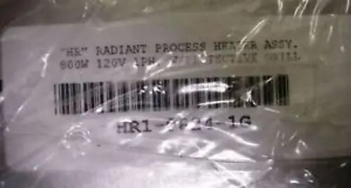 Ogden Radiant Process Heater Model HR1-0824-1G