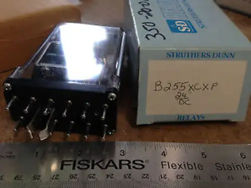 OLD STRUTHER-DUNN B255XCXP 24VDC LATCHING RELAY MAGNECRAFT BH