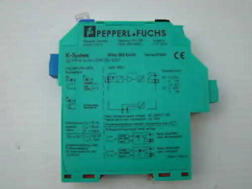 Pepperl + Fuchs Kfa6-Sr2-Ex1.W 隔離開關放大器