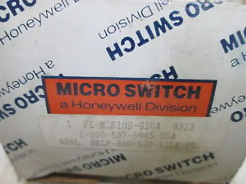 Mikroschalter Fe-Mls10S-G20A Sensorschalter White Box