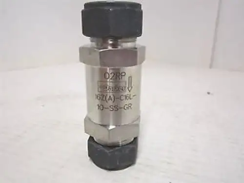 Parker 16Z-C16L-10-Ss Instrumentation Check Valve 316 Stainless Steel 1