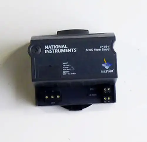 National Instruments Fp-Ps-4 Fieldpoint Universal 24Vdc Power Supply Module