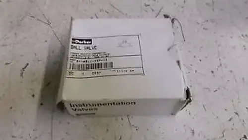 Parker 8F-B8Lj-Ssp-C3 Ball Valve