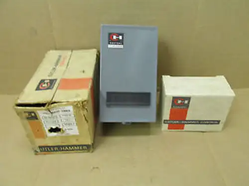 Cutler Hammer 10337H193-66E Pneumatic Timer Pn 120 V 1N.0-1N.C W/ Enclosure