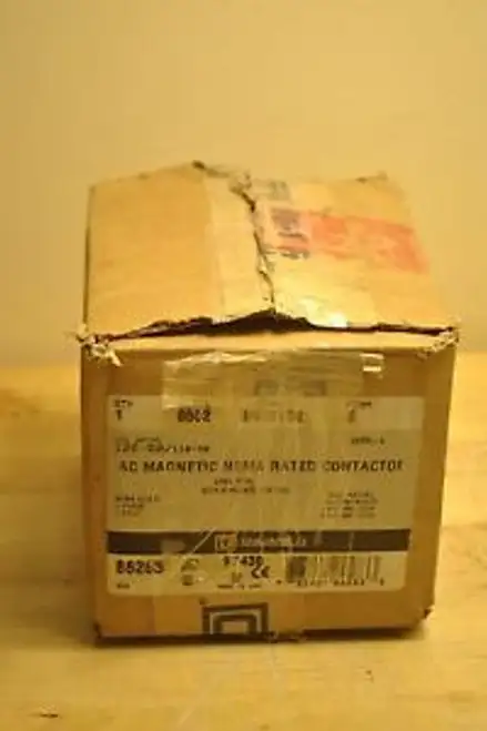 Square D 8502-Sb02-V02 Form S Series A Contactor Nema Size 0