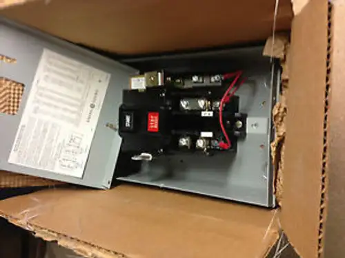 Cr1062Rl6A02 Avviatore manuale Ge taglia M-0 bobina Uv 120V