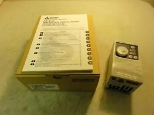 Mitsubishi FR-S510WE-0.1K-NA 1Ph 100-115Vac 50/60Hz 變頻器